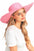 Wide Brim Frayed Edge Sun Hat