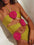 Bloom & Bold Cutout One-Piece Swimsuit
