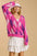 Umgee Full Size Argyle Pattern V-Neck Button Front Cardigan Plus Size