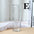 Clear glass vase