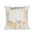 Elegant White and Gold Decorative Pillow Covers