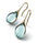 Nine-color Inlaid Cat's Eye Earrings