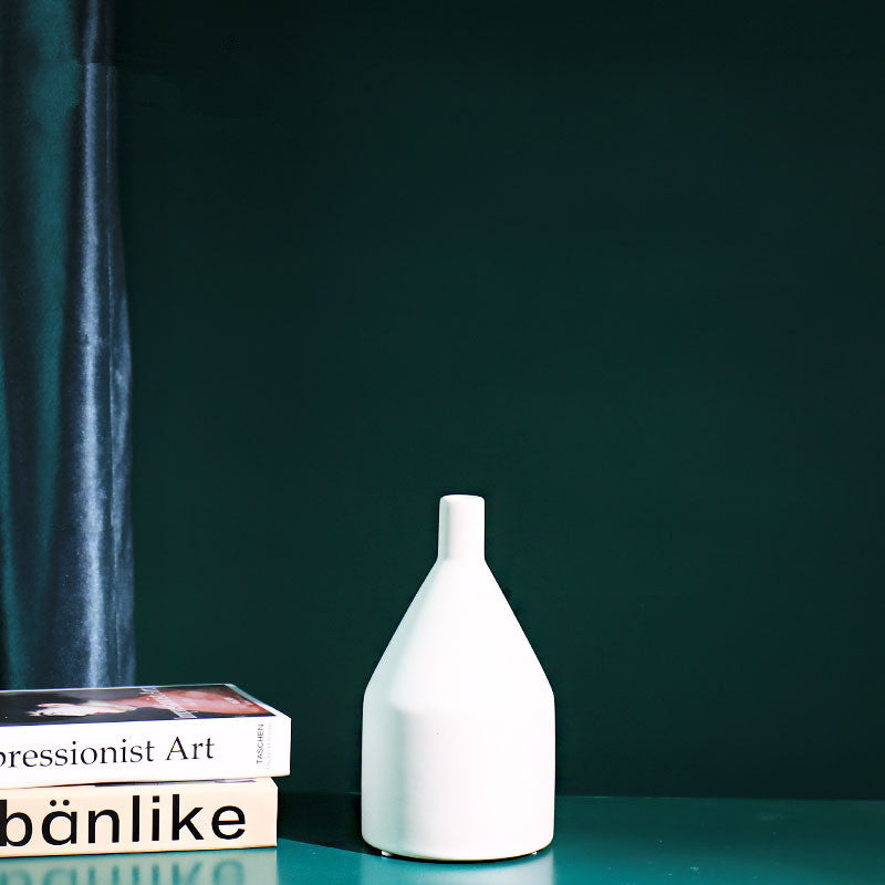 Colored ceramic vase ornaments