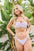 And The Why Frill Trim Bandeau Bikini Swim Set