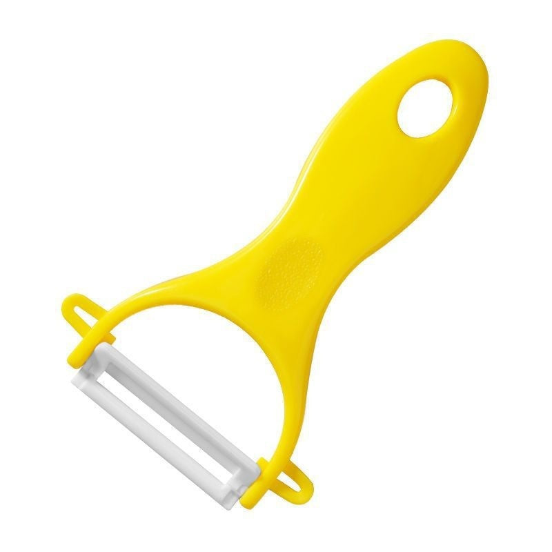 Stainless Steel Yellow Household Fruit Cutting Machine Kitchen Peel Knife Melon Portable
