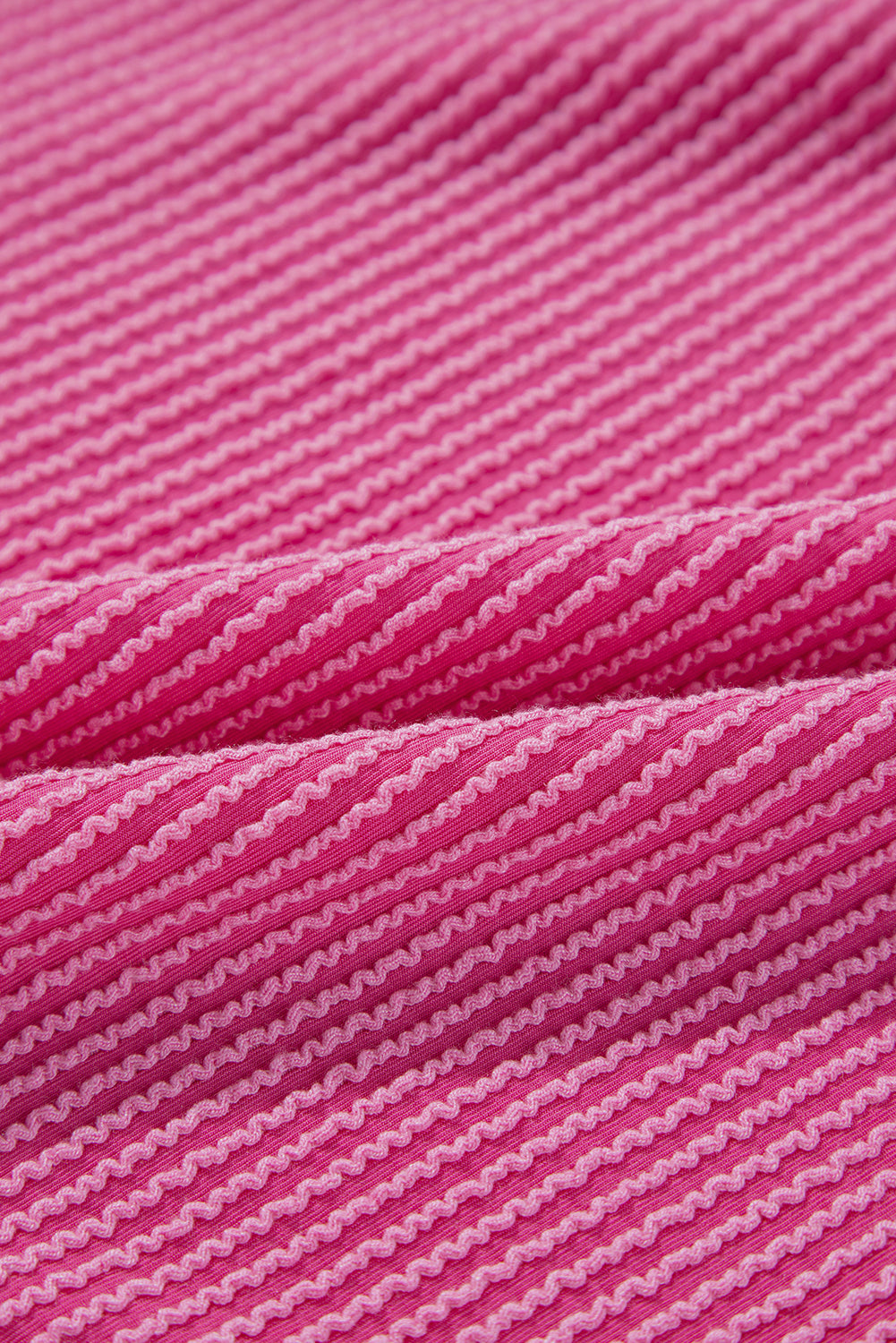 Blake Corded V Neck Bubble Sleeve Blouse