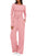2 Pieces Women's Suit Autumn Winte Long Sleeve Tops High Waisted Wide Leg Pants Sportswear Female Clothes Solid Color Casual Suit