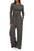 2 Pieces Women's Suit Autumn Winte Long Sleeve Tops High Waisted Wide Leg Pants Sportswear Female Clothes Solid Color Casual Suit