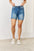 Judy Blue Full Size Tummy Control Double Button Bermuda Denim Shorts