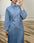 New Women's Muslim Style Elegant Fashion Pleated Skirt Tied Top