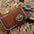 Cowhide handmade car key case