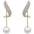 New Trendy High-end Earrings Retro Light Luxury Simple Earrings