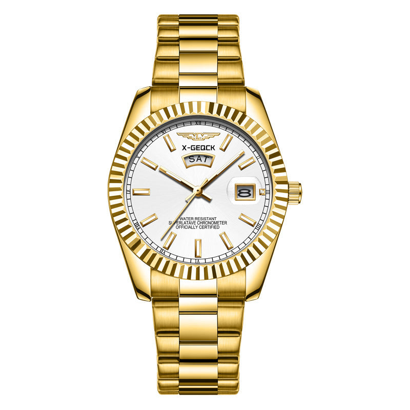 Ultra-thin Men's Watch Waterproof Luminous Quartz Watch