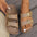 Bold Buckle Slide Sandals – Luxe Comfort in Every Step