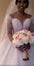 Ball Gown Wedding Dress Long Sleeves Bridal Gown