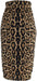Leopard Print High Waist Skirt - Sheath Pencil Skirt