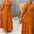 New Muslim Robe Solid Color With Belt Fashion Casual Dress
