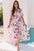 Nyomi Short Puff Sleeve Tiered Maxi Dress