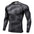 Sports Tight Men's Long Sleeve 3D Printing Training High Elasticity Moisture Absorption Quick-drying Workout Clothes
