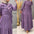 New Muslim Robe Solid Color With Belt Fashion Casual Dress