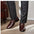 Men's Shoes New Crocodile Pattern Plus Size Patent Leather