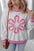 Caroline Flower Crew Neck Sweatshirt
