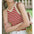 Striped Knitted Small Tank Top Vest For Women