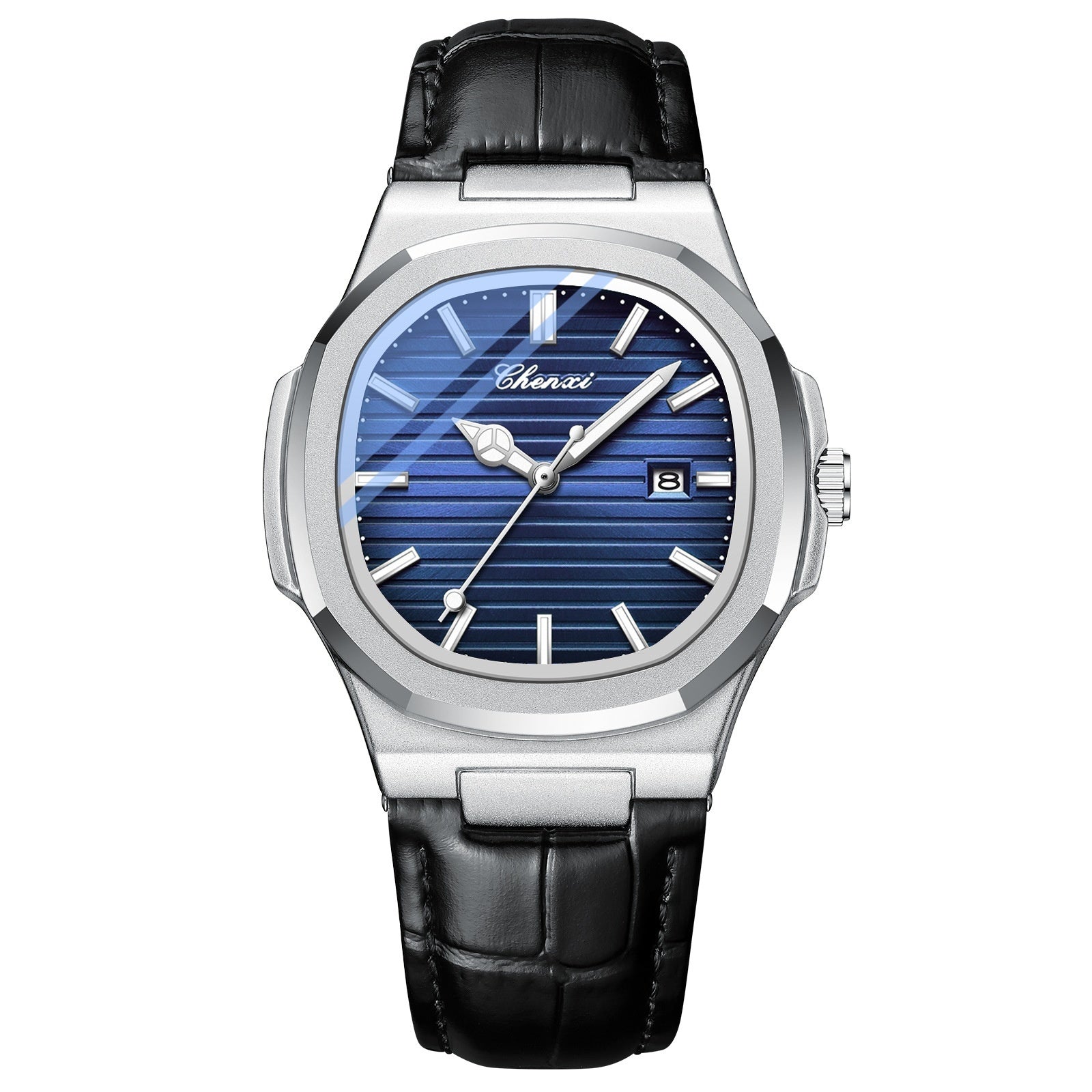 Chenxi Steel Watch Couple Luminous Waterproof Simple Fashion