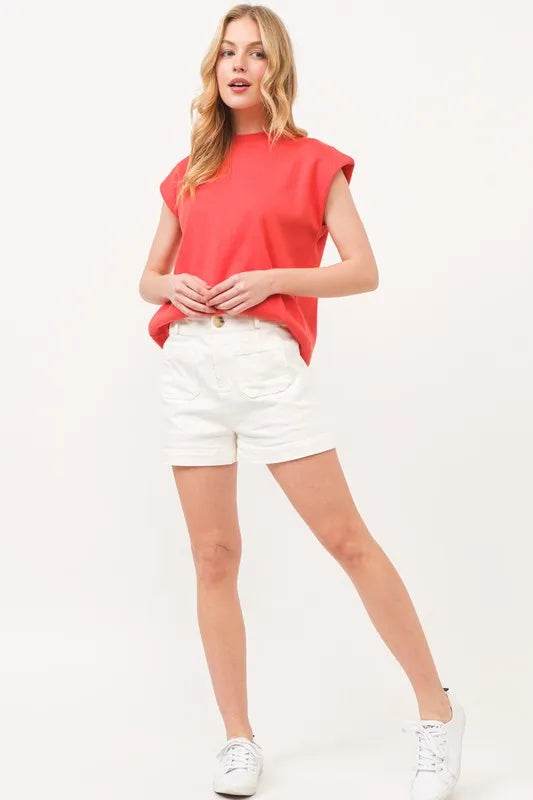 And The Why Muscle Sweater Tank