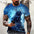 Animal Beast Lion 3D Printed Summer Men's T-shirt