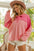BiBi Long Sleeve Knit Mixed Thermal Sweatshirt