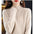 Half Turtleneck Thick Loose Pullover Women's Sweater