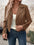 Bold & Bossy Zip-Up Suede Moto Crop Jacket