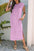 Eloise Mineral Wash Pocketed T-shirt Long Dress