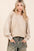 Mittoshop Mineral Wash Raglan Long Sleeve Oversized Top