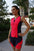 MooMotion Stamina Women's Tri Jersey, Navy/Neon Coral (XS, S)