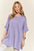 ADORA Drop Shoulder Loose Fit Knit Tunic Top