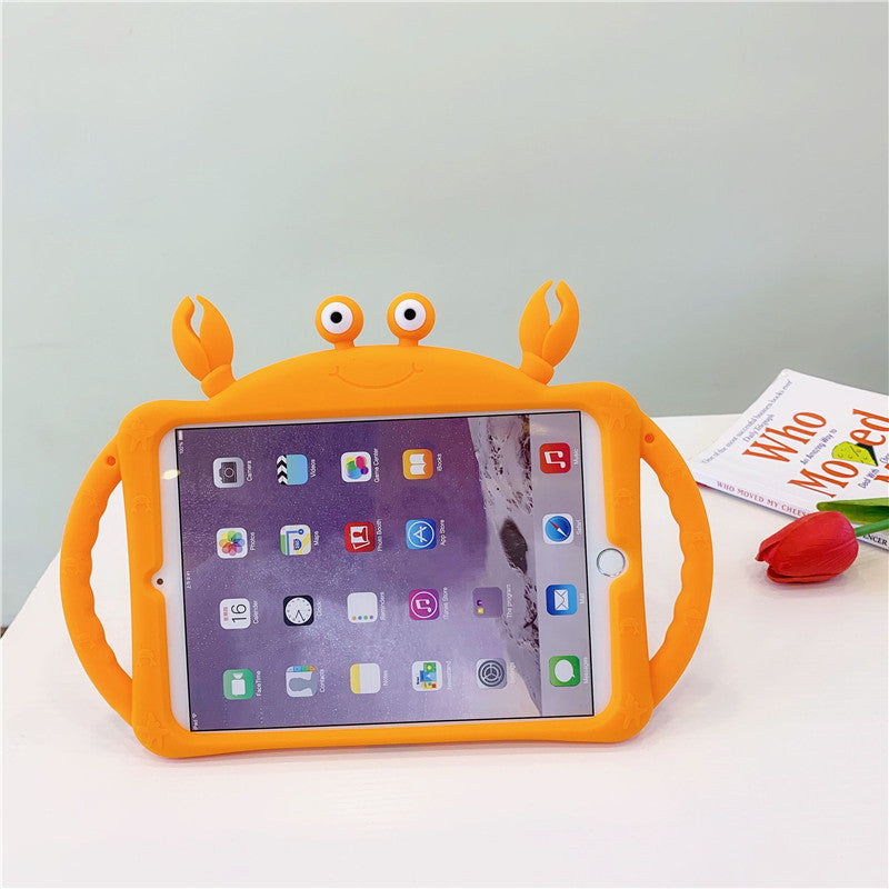 Apple Ipad Protective Case Stand Air34 Tablet Mini5 Silicone Pro11-inch Drop-resistant Soft Case