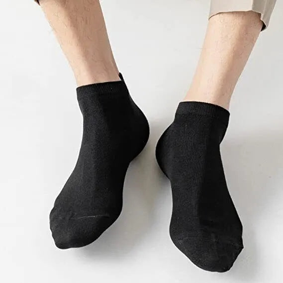Ankle Socks Unisex Classic Premium Cotton Mens Womens Solid Low Cut Size 9-13