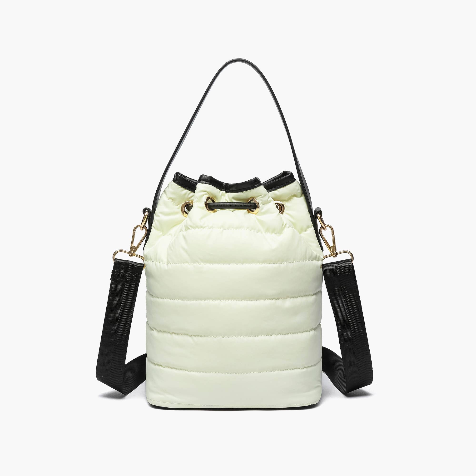 Lucky Puffer Mini Gift Bucket Crossbody Bag