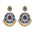 Indian Bell Alloy Bead Earrings