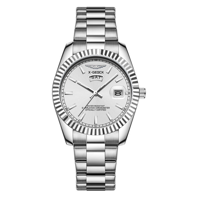 Ultra-thin Men's Watch Waterproof Luminous Quartz Watch