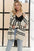 ADORA Horizontal Stripes Hoodie Cardigan