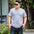 Plus-sized Plus Size Cotton Round Neck Short Sleeve Men's T-shirt