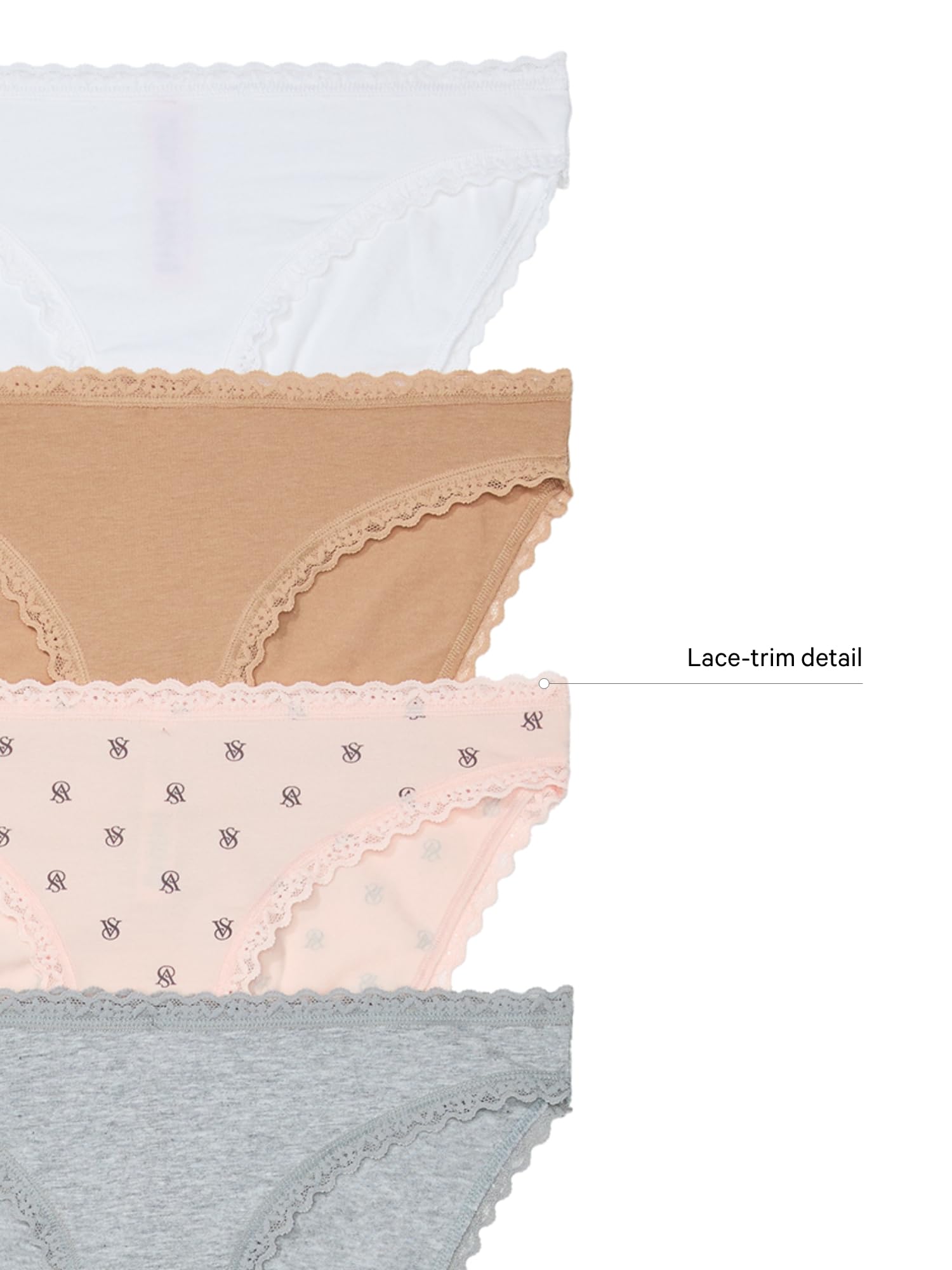 Victoria's Secret 7-Pack Stretch Cotton Bikini Panties