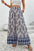 Giovanna Boho Pattern High Waist Wide Leg Loose Pants