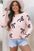 Pink Bow Knitted Loose Fit Sweater