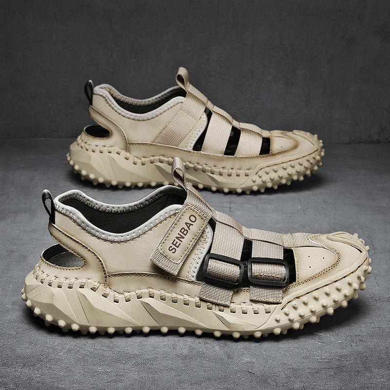 Plus Size Men's Mesh Breathable Casual Shoes Hollow Out