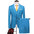Men's Suits Three-piece Evening Dress Banquet Wedding Korean Style Solid Color Suit Suit
