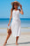 Coastal Muse Crochet Cover-Up Dress – Blush Sands, Ocean Pearl, Midnight Tide